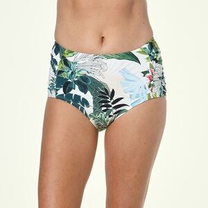 Jantzen  - NATURE GLOW SIDE SHIRRED COMFORT CORE BOTTOM - size 14